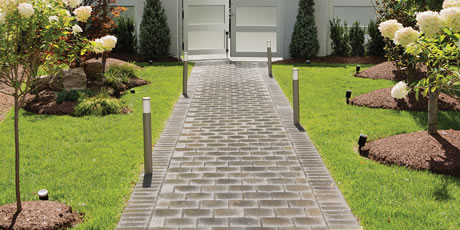 Image of a walkway featuring Double Standard (Grey) product