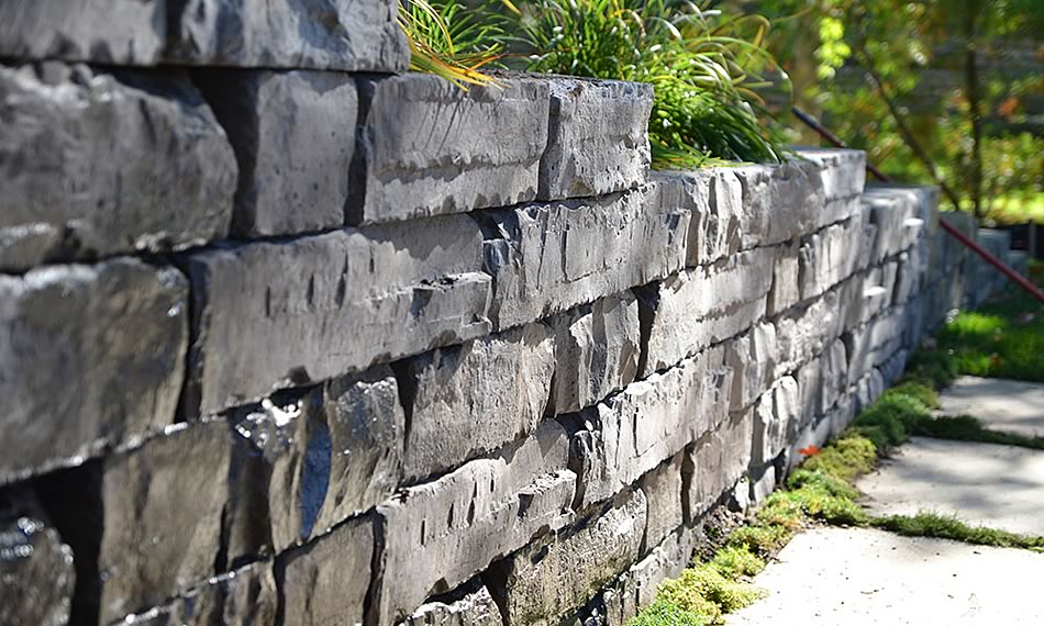 Image of a wall featuring Rockton product
